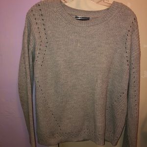 Forever 21 gray knit sweater size Medium